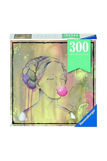 RAVENSBURGER Puzzle - Lady with a Rubber Balloon, 300 pieces XXL