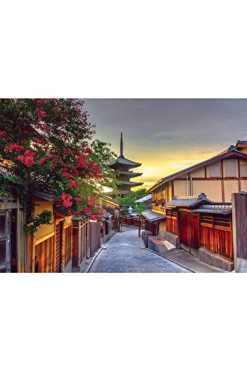 EDUCA Puzzle - Yasaka Pagoda, Kyoto, Japan, 1000 pieces, includes glue