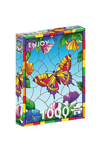 Enjoy Puzzle 1000 piese - Crystal Butterfly