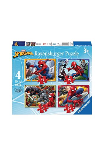 RAVENSBURGER Puzzle - Spiderman, 12/16/20/24 pieces
