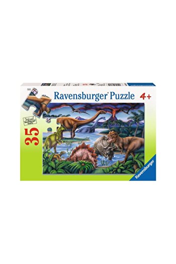 RAVENSBURGER Puzzle - Dinosaurs, 35 pieces