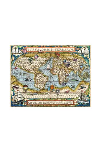 RAVENSBURGER Puzzle - World Map, 2000 pieces
