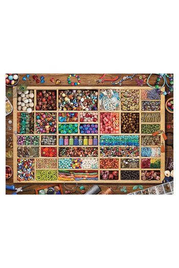 Eurographics Puzzle - Laura's Bead Collection, 1000 piese