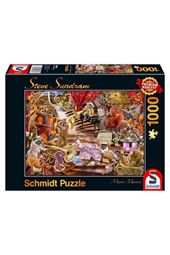 Schmidt Puzzle - Steve Sundram: Music Mania, 1000 pieces
