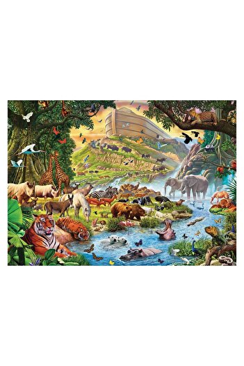 Eurographics Puzzle - Steve Crisp: Noah's Ark Before the Rain, 500 piese XXL