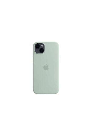 Apple Husa Originala iPhone 14 Plus Silicon, MagSafe, Succulent
