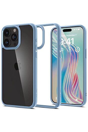 Spigen Husa Ultra Hybrid iPhone 15 Pro Max Sierra Blue