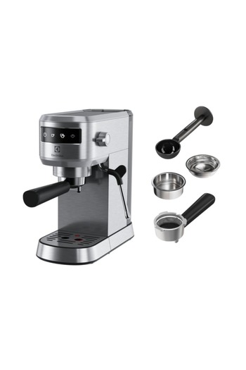 Electrolux Χειροκίνητη μηχανή εσπρέσο Explore 6 E6EC1-6ST, 1400W, 15 bar, 1 λίτρο, ανοξείδωτο ατσάλι