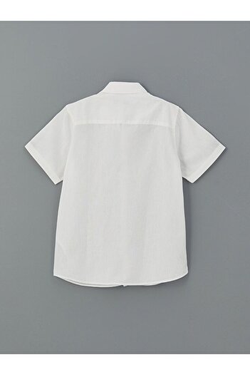 LC Waikiki LCW Vision Linen Blended Boy's Shirt