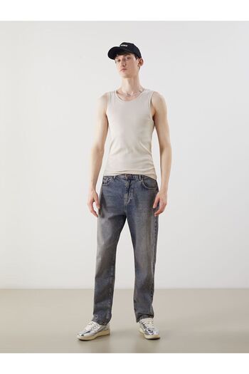 LC Waikiki Xside Crew Neck Ribbed Men's Sleeveless T-Shirt