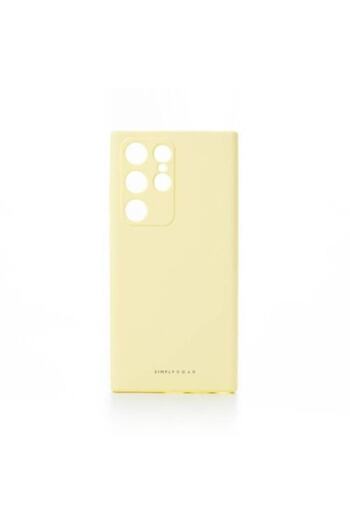 Gtech Cloud Skin Phone Case Compatible with Samsung Galaxy S25 Ultra, Microfiber Interior, Yellow