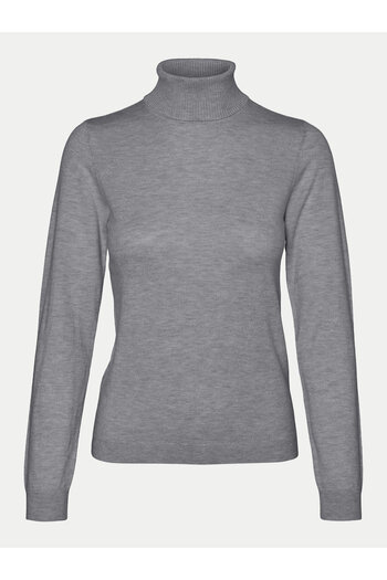 Vero Moda vero moda Women's Turtleneck 10320450 Gray