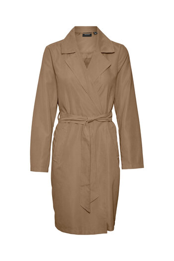 Vero Moda vero moda Women's Trench Coat 10281638 Brown