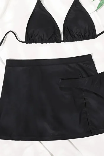 Angelsin Stylish Slit Sea Skirt