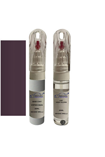 YLKRS AUTOMOTIVE Skoda Forman 3480 touch up paint kit (Erica Violet)