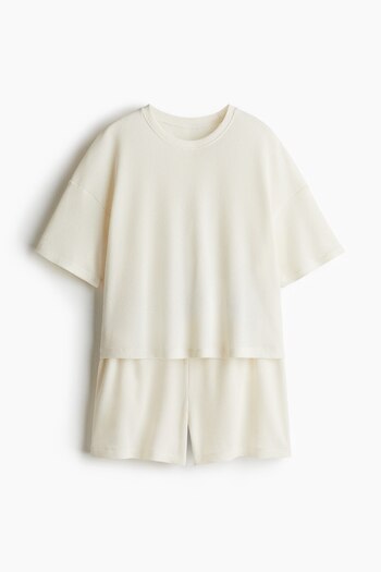 H&M Petek Dokulu Pijama Takımı