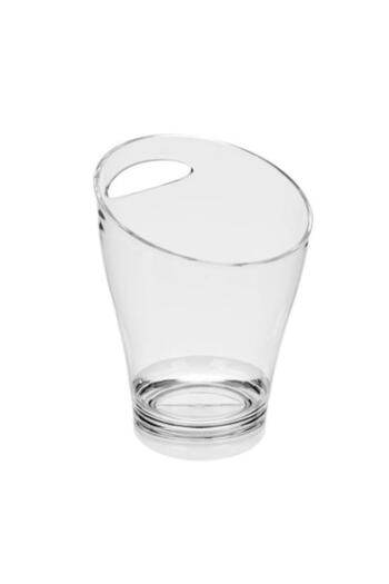 OEM Champagne/Wine Ice Bucket, Kopenpal, Acrylic, Transparent, 19x25 cm