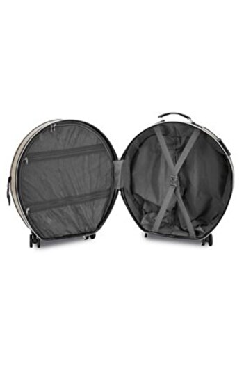 Semi Line Unisex Medium Suitcase T5674-3 gold-colored