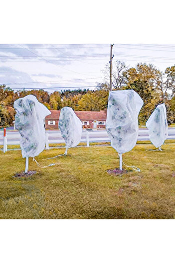 Kerlyy frost protection cover, gauze, white, 120 x 180 cm