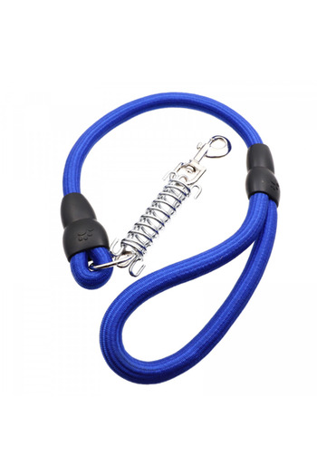 Ropet Leash with shock absorber for large dogs, diameter 20mm, 100cm, Blue, Ropet