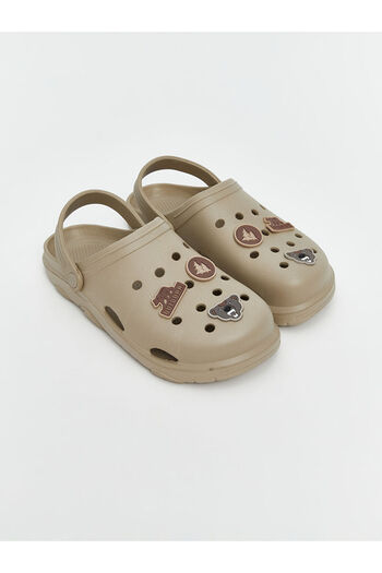 LC Waikiki Brown Printed Men's Beach Sandals
