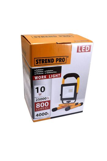 Strend Pro Work light, SMD LED, stand, 10 W, 800 lm, 1.8 m cable, IP65,