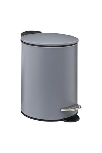 Generic Five Simply Smart Removable Inner Bucket Pedal Bin with Lid Grey 3Liter 174528H