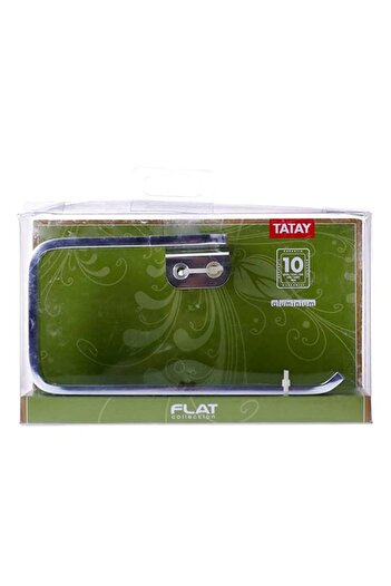 Generic TATAY Wall Mounted Durable Flat Aluminium Towel Ring Silver 6198700