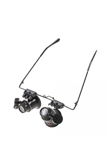 Skygo Great Magnifying Glass - Glasses Model, Double LED Lighting, for Watch Repair
