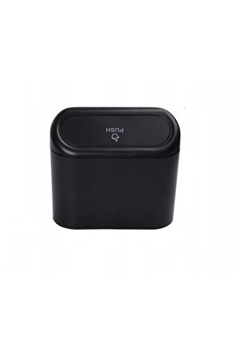 motor starter Car Trash and Storage Bin, Attachable, Waterproof, Compact 17 x 9 x 9 cm, Black