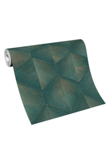 erismann Modern Wallpaper with Geometric Pattern, 3D Effect