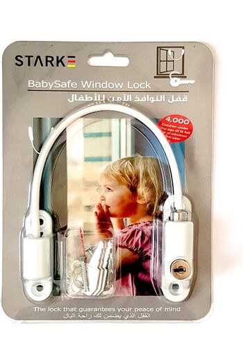 Generic Easy Window Lock, Window Or Door Child Safety Locks, Window Door Locks For Baby Safety | Kids Safety