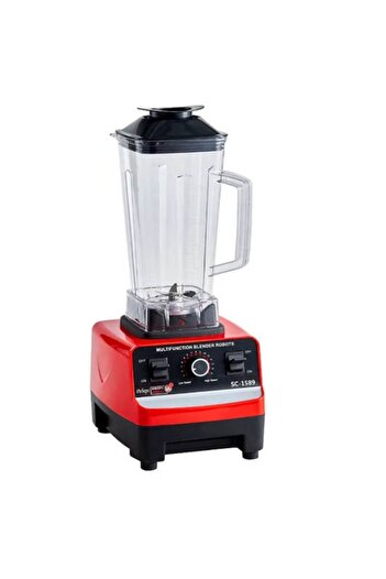 Rovitech Blender profesional, multifunctional, 2.5 l, cablu alimentare, 8 lame inox, 15 viteze