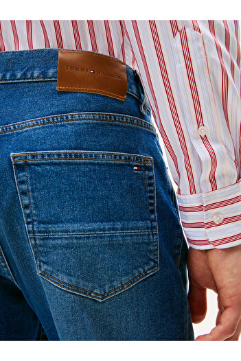 Tommy Hilfiger Tommy Hilfiger Men Bronson Indigo Harlem Faded Tapered Jeans