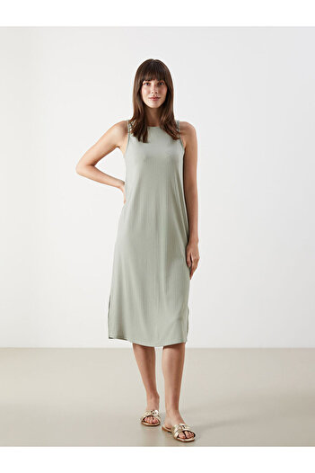LC Waikiki Sparkling Selections from Shining Store |   Crew Neck Women's Dress