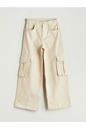 LC Waikiki Wideleg Girl's Cargo Pants