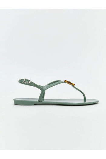 LC Waikiki Women's Beach Sandals with Buckle Detail