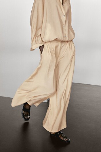 Massimo Dutti Pensli palazzo pantolon