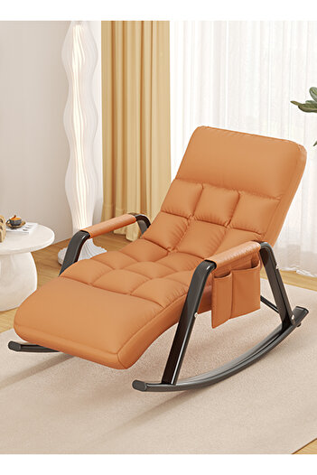 sharpdo Comfortable and Stylish Rocking Chair Perfectly Upholstered Lounge Chair