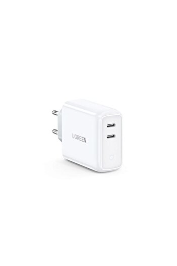 Ugreen Quick Charger 36W, 2 x USB 5V/3A, White