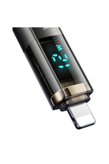 Mcdodo Cablu USB la Lightning Display Auto Power Off, Fast Charging, 1.2m, Negru