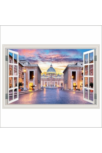 media Photo Wallpaper Vatican Window, Sunrise, 180 x 120 cm