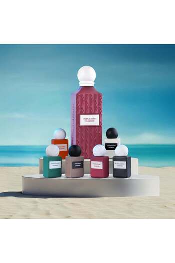 IBRAQ Ibrahim Al Qurashi Perfume Sun Kissed Bouquet Purple Heart Diamond Perfume - 150 ml with Mini Perfumes