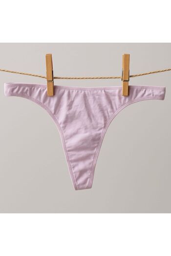 enmodaiçgiyim Powder Cotton Women's Thong Panties