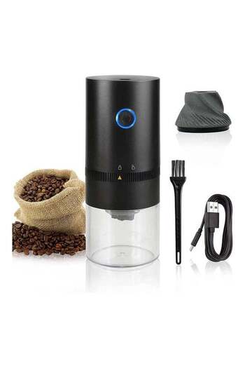 fun zone Arabest Electric Coffee Grinder Machine for Home Travel 13.0 W Grinder2202193 Black