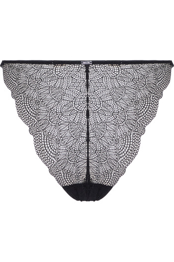 Calvin Klein Women Black Geo Lace Coordinate Brief