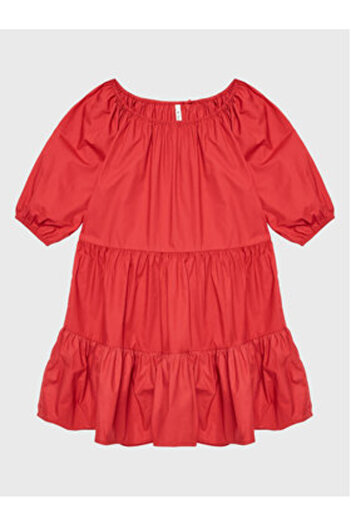 Pepe Jeans Girl Casual Dress PG951601 Red