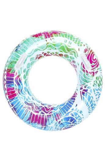 BESTWAY Mandala Patterned Lifebuoy 91 cm - Blue