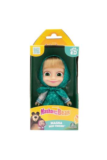 Maşa ve Koca Ayı Masha Baby S3 Mha37000 - Masha in Green Dress