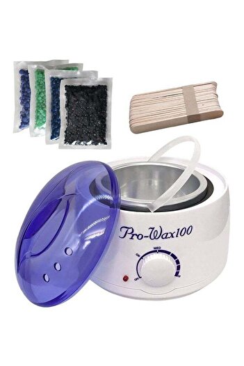COOYA Multi-color Electric Hair Removal Machine Home Use with Wax Stick Wax Bean White 500ml